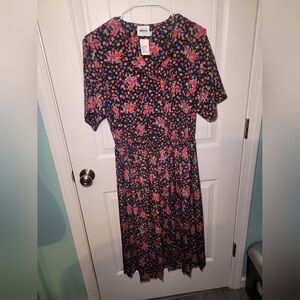 Leslie fay dress with shoulder pads size 14w
